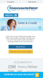 Mobile Screenshot of consolidatedcreditsolutions.org